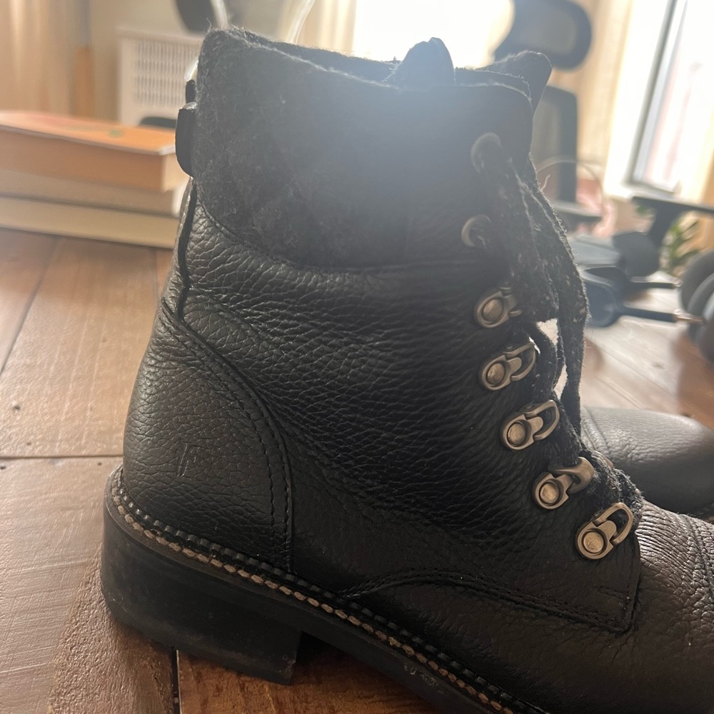 Women’s Black Leather Boots